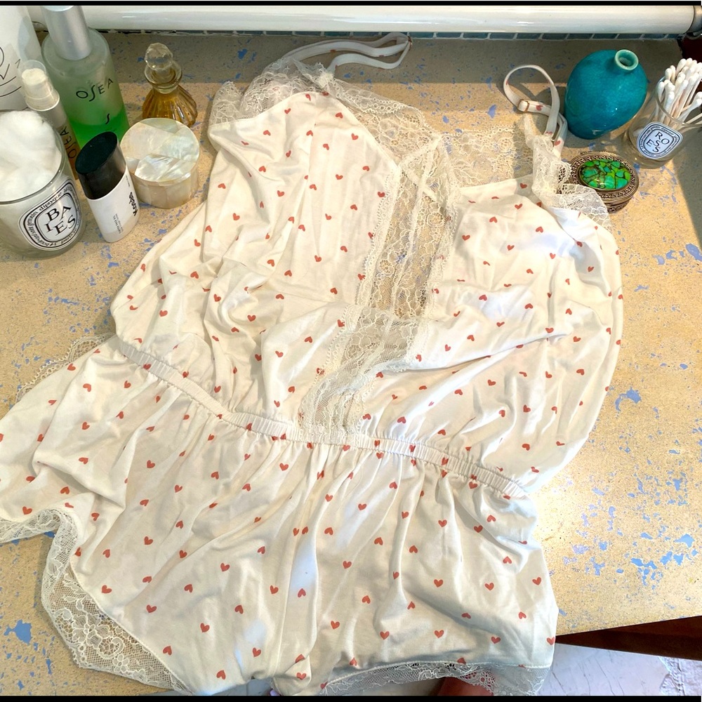 Never worn Eberjey Heart to Heart Dreamer Teddy